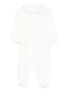 Lalalù Lalalu Collar Romper In White