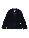 Lalalù Corduroy Blazer In Blue