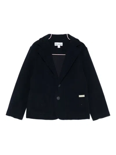 Lalalù Kids' Corduroy Blazer In Blue