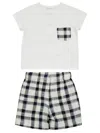 Lalalu' Junior Completo Camicia E Panta Check