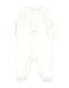 LALALÙ LALALÙ NEWBORN GIRL BABY JUMPSUITS & OVERALLS WHITE SIZE 3 COTTON, POLYESTER