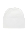 Lalalù Newborn Girl Hat White Size 3 Cotton, Polyester