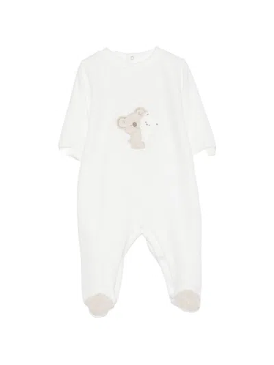 Lalalù Lalalu' Patchwork Pyjamas With Koala In White