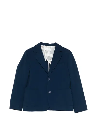Lalalù Kids' Pocket Blazer In Blue