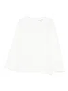 Lalalù Ruffled-collar Blouse In White