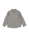 Lalalù Toddler Boy Shirt Dark Brown Size 5 Cotton In Black
