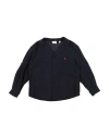 Lalalù Toddler Boy Shirt Midnight Blue Size 4 Cotton In Blue