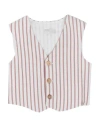 Lalalù Toddler Boy Tailored Vest Beige Size 5 Cotton, Elastane In Beige