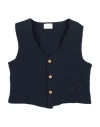 Lalalù Babies'  Toddler Boy Tailored Vest Midnight Blue Size 3 Organic Cotton