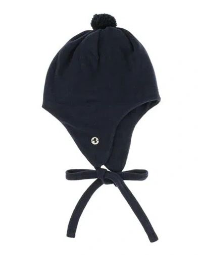 Lalalù Babies'  Toddler Girl Hat Midnight Blue Size 3 Cotton, Acrylic, Synthetic Fibers, Viscose, Polyester