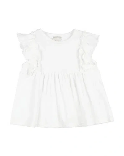Lalalù Babies'  Toddler Girl Top White Size 5 Cotton