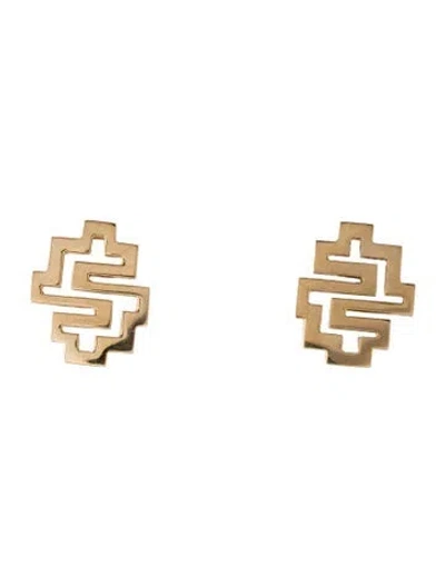 Pre-owned Lalaounis 18k Clip-on Earrings In Multi