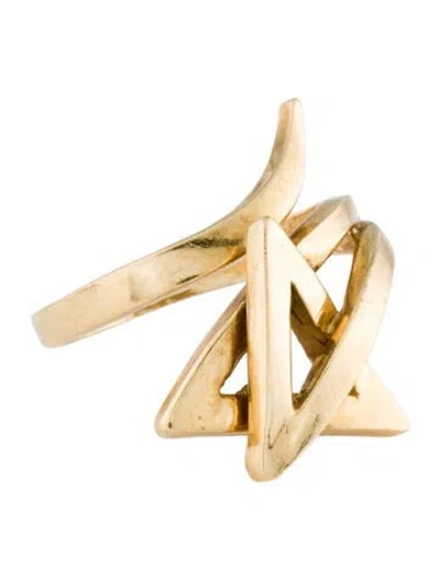 Pre-owned Lalaounis 18k Shooting Star Ring In Multi