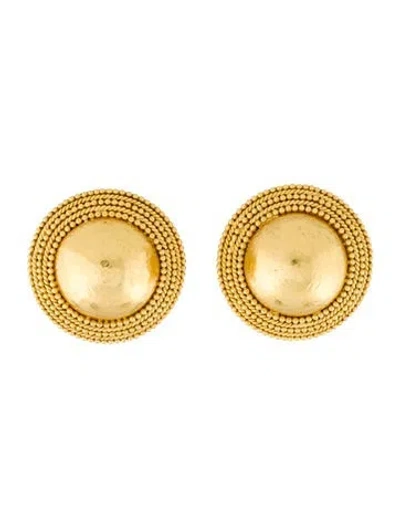 Pre-owned Lalaounis Concentric Earclip Earrings In Multi