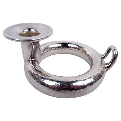 Pre-owned Lalaounis Modern Classical Sterling Silver Chamberstick