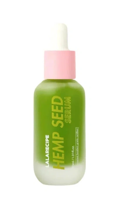 Lalarecipe Hemp Seed Face Serum In Green
