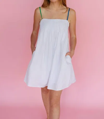Lalavon Always A Party Mini Dress In White