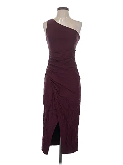 Pre-owned Lalavon Cocktail Dress In Burgundy
