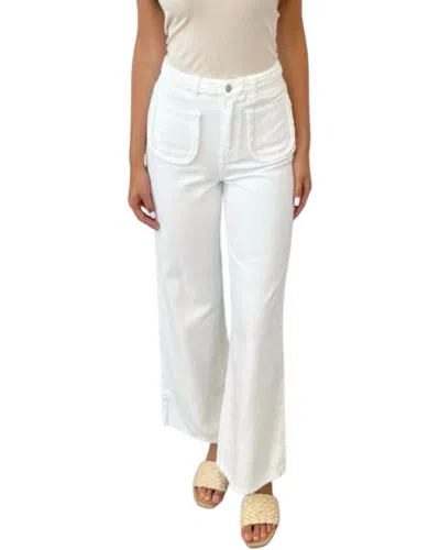Lalavon Oakleigh Jeans In Crisp White