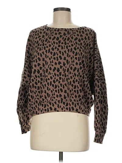 Pre-owned Lalavon Pullover Sweater In Brown