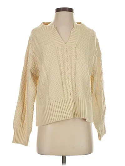 Pre-owned Lalavon Pullover Sweater In Ivory
