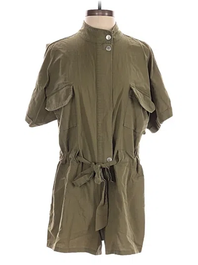 Pre-owned Lalavon Romper In Green