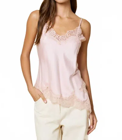 Lalavon The Rosé Lace Cami In Pink