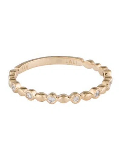 Pre-owned Lali Jewels 14k Diamond Band In Multi