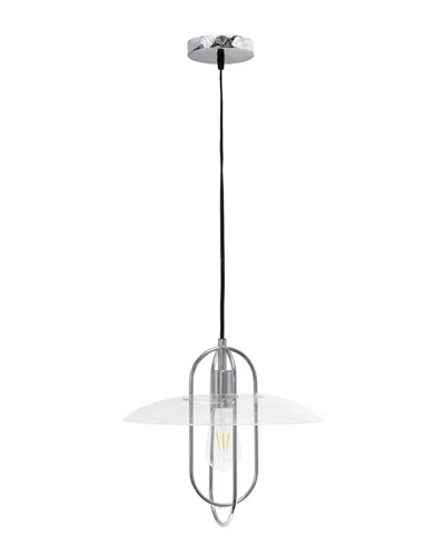 Lalia Home 1 Light Elongated Metal Pendant Light In Metallic