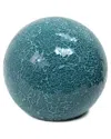 Lalia Home Laila Home 1-light Mosaic Stone Ball Table Lamp In Teal