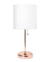 Lalia Home 19.5in Stick Table Desk Lamp With Usb Charging Port