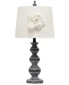 Lalia Home 25" Elegant Embellished Table Lamp In Aged Bronze
