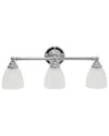 Lalia Home 25in Essentix Traditional 3-light Wall Mounted Fixture