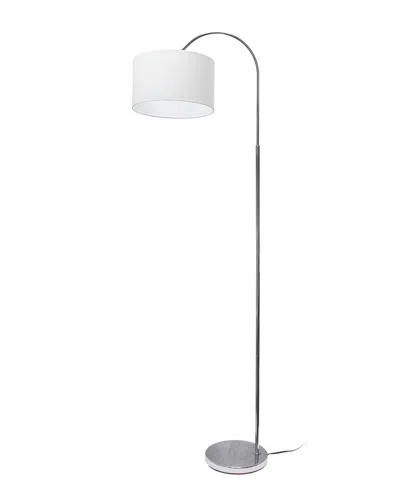 Lalia Home 66in Modern Arched Floor Lamp & Led Bulb Included In Brown