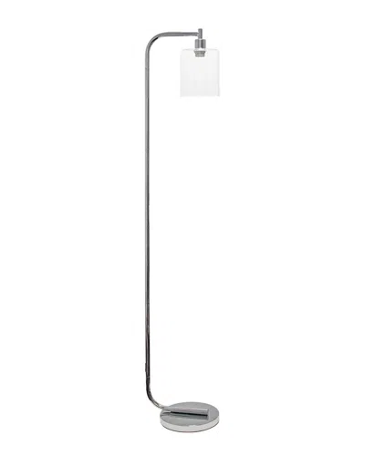 Lalia Home Antique Style Industrial Iron Lantern Floor Lamp In Metallic