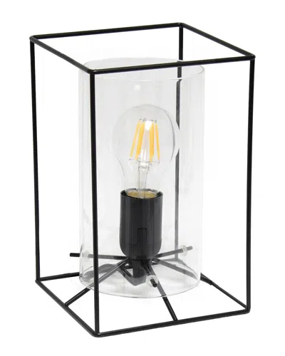 Lalia Home Black Framed Table Lamp