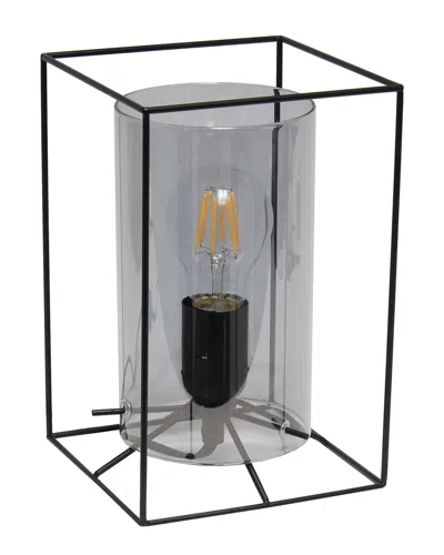 Lalia Home Black Framed Table Lamp