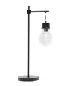 Lalia Home Black Matte 1-light Beacon Table Lamp In Black