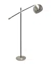 Lalia Home Black Matte Swivel Floor Lamp