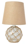 Lalia Home Glass Rope Table Lamp In Brown