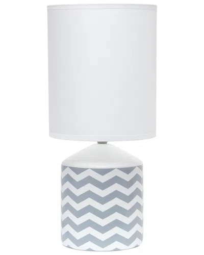 Lalia Home Laila Home Fresh Prints Table Lamp In White