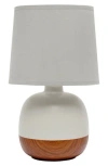 Lalia Home Midcent Table Lamp In Gray