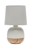 Lalia Home Midcent Table Lamp In Gray