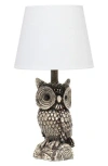 Lalia Home Owl Table Lamp In Brown