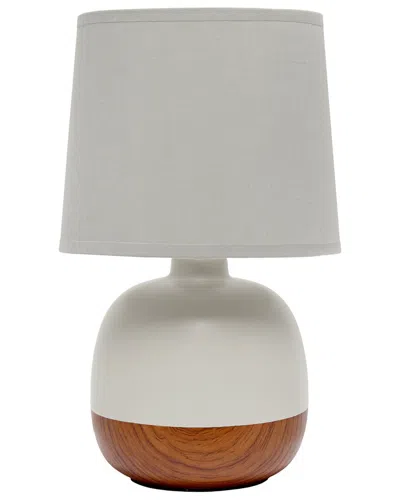 Lalia Home Laila Home Petite Mid Century Table Lamp In Brown