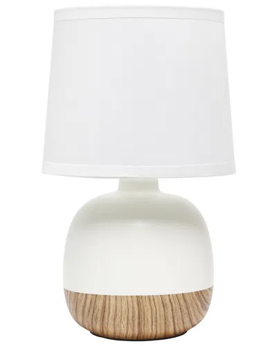Lalia Home Laila Home Petite Mid Century Table Lamp In Brown