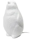 Lalia Home Laila Home Porcelain Arctic Penguin Shaped Table Lamp In White