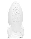 Lalia Home Laila Home Porcelain Rocketship Table Lamp In White