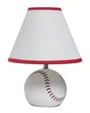 Lalia Home Sportslite 11.5in Baseball Ceramic Lamp