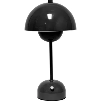 Lalia Home Touch Activated Wireless Lamp In Black
